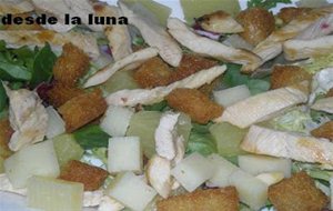 Ensalada De Pollo Y Piña
