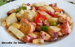 Ensalada Tibia De Pulpo Con Patatas
