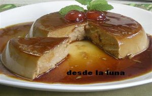 Flan De Queso Fresco Y Café
