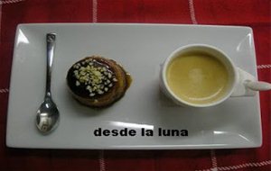 Flan De Almendra Y Galletas
