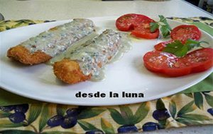 Filetes De Gallo Al Roquefort
