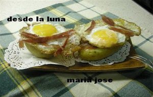 Patatas Rellenas De Jamón Y Huevo De Codorniz
