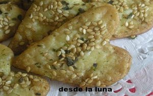 Snacks De Orégano Y Sésamo
