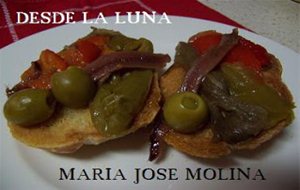 Tostaditas De Escalivada
