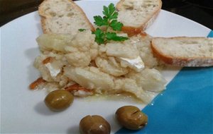 Coliflor Con Bacalao
