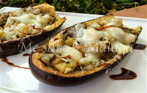 Berenjenas Gratinadas Con Queso De Cabra Malagueña Y Miel De Caña
