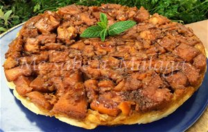 Tarta Tatín De Batata En Dulce Con Miel De Caña
