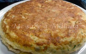 Tortilla De Bacalao Con Patatas 
