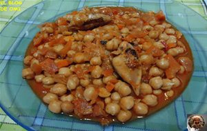 Garbanzos Con Chipirones
