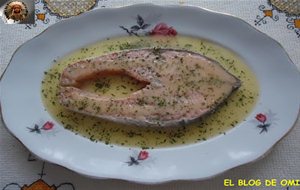 Salmón A La Sidra Achampanada
