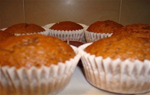 Cupcake De Chocolate Con Pepitas De Chocolate
