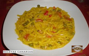 Fideuá Caldosa De Verduras