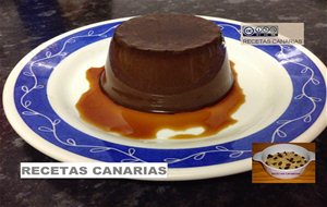 Flan De Chocolate Negro