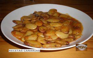 Judías De Lanzarote Con Chorizo