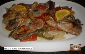 Pollo Al Horno Con Naranjas