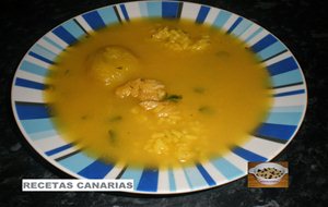 Sopa De Pescado Y Arroz