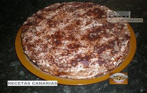 Tarta De Café Con Licor Y Cacao