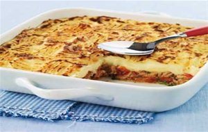 Parmentier Con Atún Y tomate