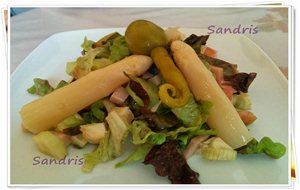 Ensalada Con Espárragos
