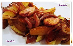 Patatas Aromatizadas Con Distintas Hierbas Y Vino Tinto, Un Perfecto Acompañamiento
