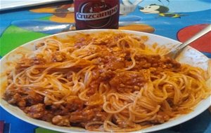 Espaguetis Con Carne Picada, Fácil Y Rápido.
