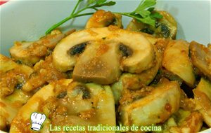 Receta De Champiñones A La Andaluza
