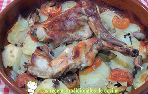 Receta Fácil De Conejo Al Horno
