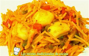 Receta De Fideos A La Cazuela Con Sepia
