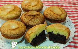 Receta De Magdalenas Con Chocolate O Magdalenas Bicolor
