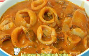 Receta De Calamares En Salsa Americana
