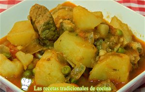 Receta De Guiso De Ternera A La Toledana
