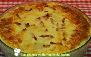 Receta De Pastel De Patatas Beicon Y Queso
