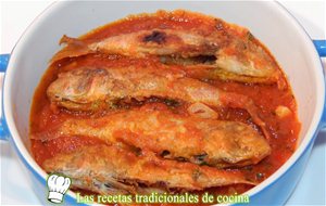 Salmonetes A La Griega
