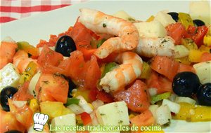 Receta Fácil De Salpicón De Langostinos
