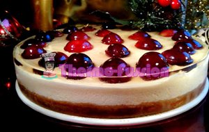 Tarta De Queso Con Uvas Al Moscatel Paso A Paso Thermomix