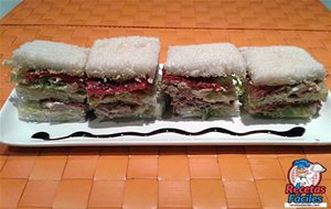 Mini Sandwich Vegetal
			