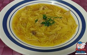 Fideos Con Pollo
			