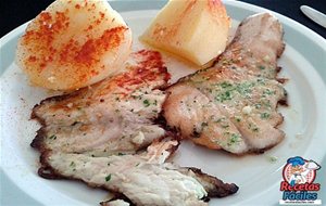 Filetes De Perca Al Ajillo
			