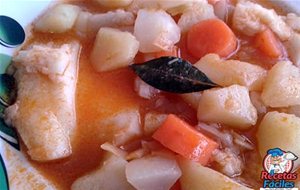 Guiso De Pescado Con Verduras
			