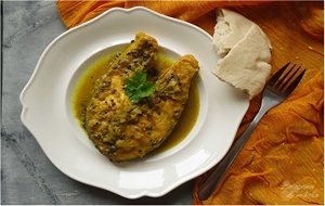 Salmón Al Curry
