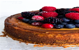 Tarta De Queso Con Frutos Del Bosque
