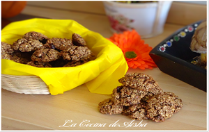 Galletas De Plátano, Almendras Y Avena
