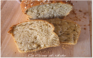 Pan De Molde De Avena Y Manzana
