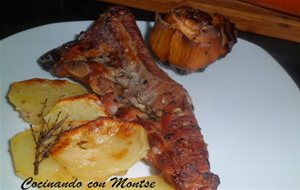 Costillas De Cerdo Al Horno
