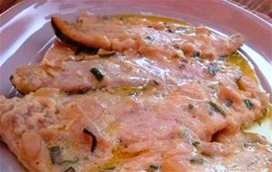 Filete De Lubina En Salsa
