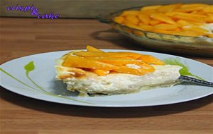 Tarta De Queso Y Melococtón
