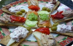 Seis Recetas De Canapés
