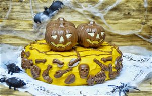 Halloween....tarta De Calabaza  Y Chocolate
