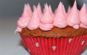 Muffin De Chocolate Rosa
