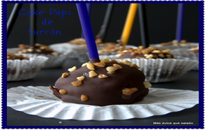 Cake Pops De Turrón
